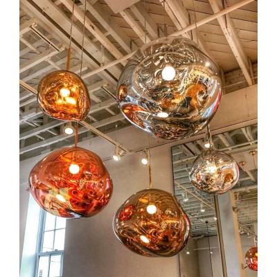 Glass Melt Pendant Light
