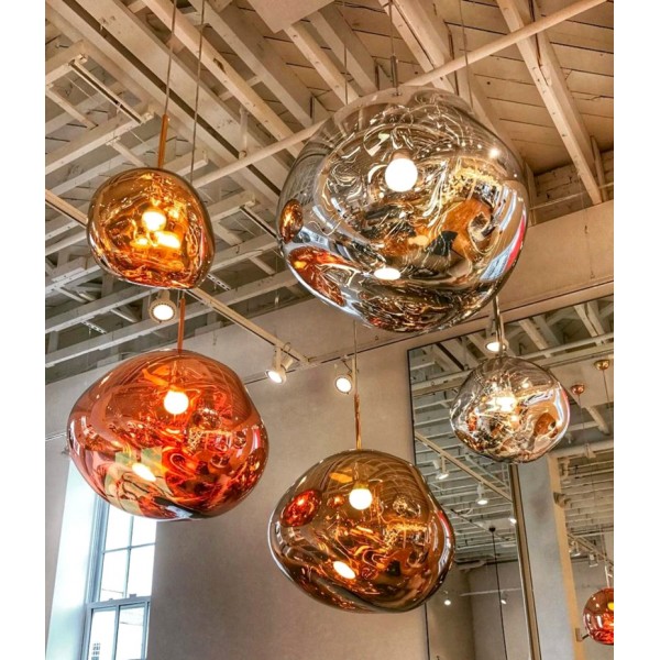 Glass Melt Pendant Light