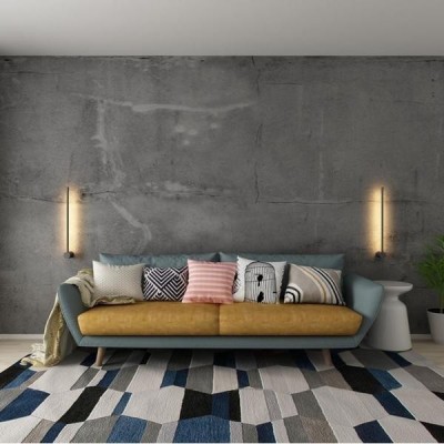 Industrial Modern LED Black Wall Lights Indoor for Bedroom Hallway