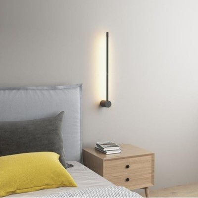 Industrial Modern LED Black Wall Lights Indoor for Bedroom Hallway