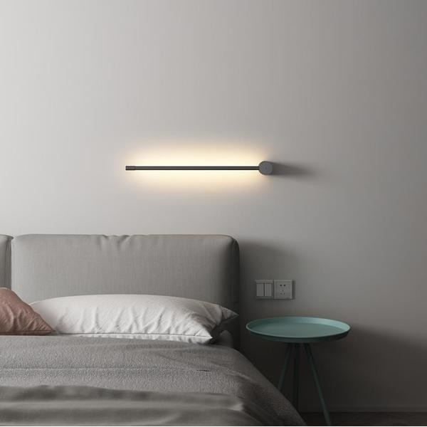 Industrial Modern LED Black Wall Lights Indoor for Bedroom Hallway