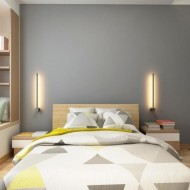 Industrial Modern LED Black Wall Lights Indoor for Bedroom Hallway