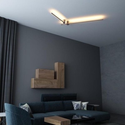 Industrial Modern LED Black Wall Lights Indoor for Bedroom Hallway