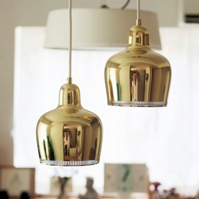 A330S Golden Bell Pendant Lamp