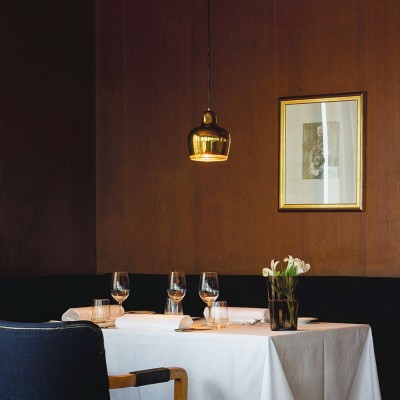 A330S Golden Bell Pendant Lamp