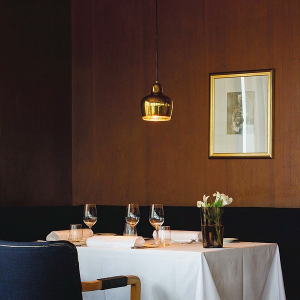 A330S Golden Bell Pendant Lamp