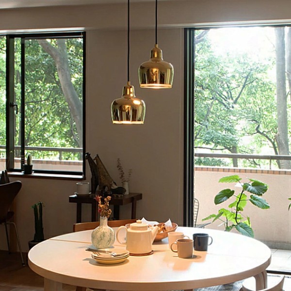 A330S Golden Bell Pendant Lamp
