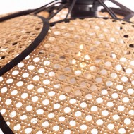 Wabi-sabi Rattan Pendant Light
