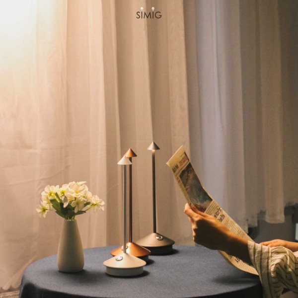 Pine Rechargeable LED Table Lamp