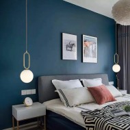 Minimalist Oval Ring Pendant Light