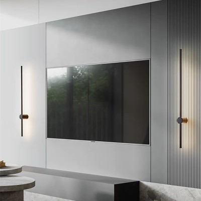 Industrial Modern LED Black Wall Lights Indoor for Bedroom Hallway