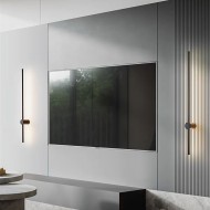 Industrial Modern LED Black Wall Lights Indoor for Bedroom Hallway