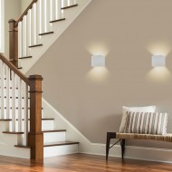 Aluminum Minimalist Style LED-6W Cube Wall Light For Bedroom