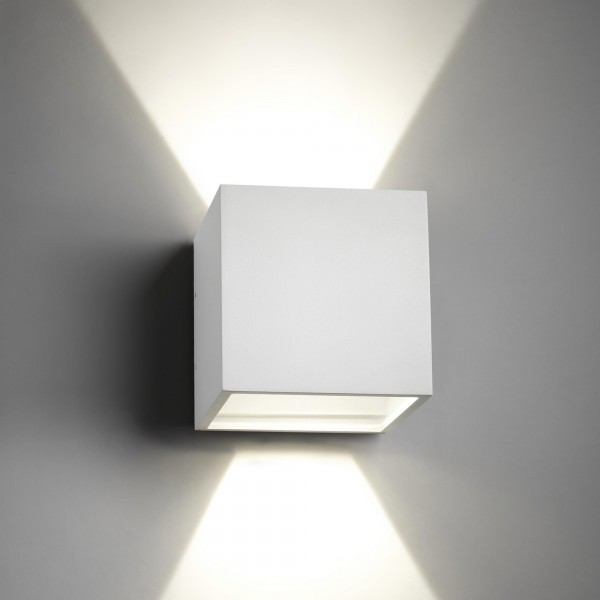 Aluminum Minimalist Style LED-6W Cube Wall Light For Bedroom