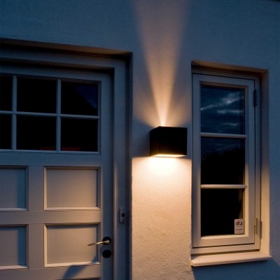 Aluminum Minimalist Style LED-6W Cube Wall Light For Bedroom