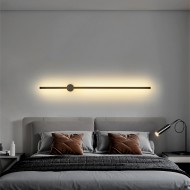 Industrial Modern LED Black Wall Lights Indoor for Bedroom Hallway