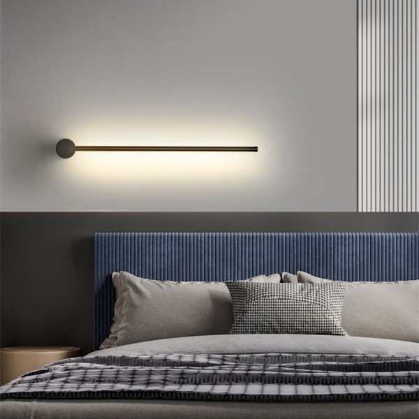 Industrial Modern LED Black Wall Lights Indoor for Bedroom Hallway