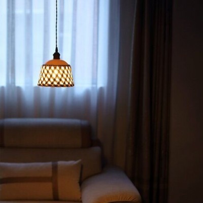 Modern White Ceramic Pendant Light  E27 Light For Living Room