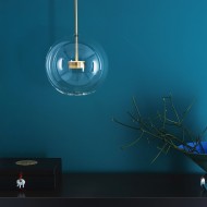 Bolle LED Glass Globe Pendant Light - 1 Ball