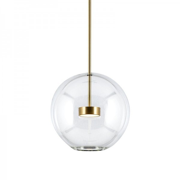 Bolle LED Glass Globe Pendant Light - 1 Ball