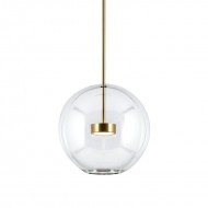 Bolle LED Glass Globe Pendant Light - 1 Ball