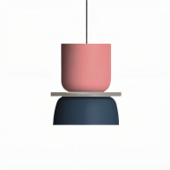 MACRI Color Block Nordic Pendant Light for Living Room