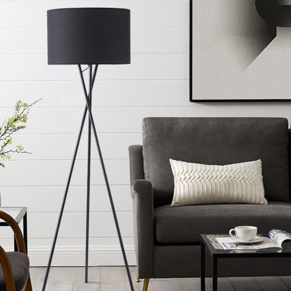 Modern Tripod Floor Lamp for Bedroom/Living Room