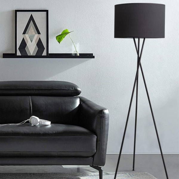 Modern Tripod Floor Lamp for Bedroom/Living Room