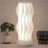 Modern Grass Skirt Vapor Table Lamp for Living Room