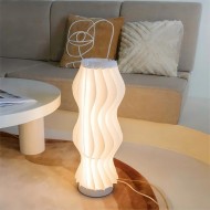 Modern Grass Skirt Vapor Table Lamp for Living Room