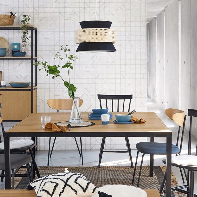 Natural Texture Rattan Pendant Light