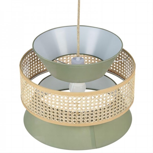 Natural Texture Rattan Pendant Light