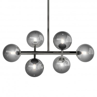 Modern Art Metal Glass Pendant Light for Living Room