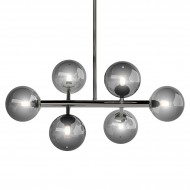 Modern Art Metal Glass Pendant Light for Living Room