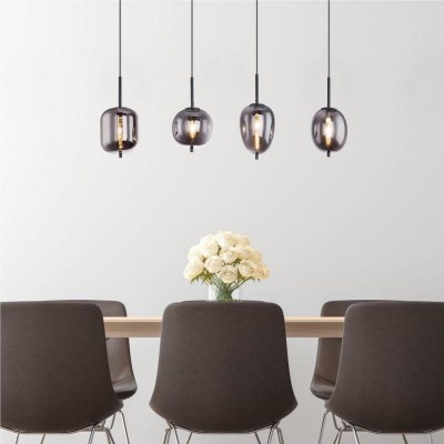 Multiple Style Globo Blacky Pendant Light