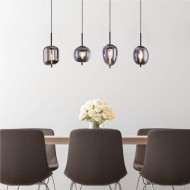 Multiple Style Globo Blacky Pendant Light