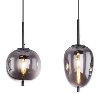 Multiple Style Globo Blacky Pendant Light