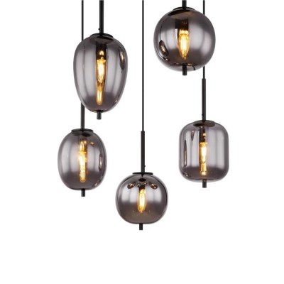 Multiple Style Globo Blacky Pendant Light