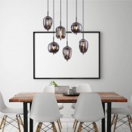 Multiple Style Globo Blacky Pendant Light
