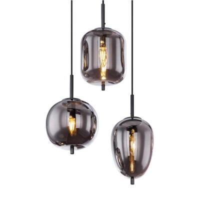 Multiple Style Globo Blacky Pendant Light