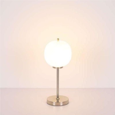Multiple Style Glass Globo Blacky Table Lamp