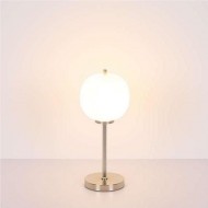 Multiple Style Glass Globo Blacky Table Lamp
