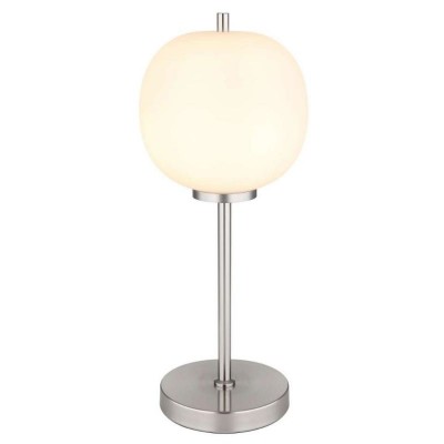 Multiple Style Glass Globo Blacky Table Lamp