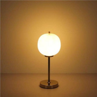 Multiple Style Glass Globo Blacky Table Lamp