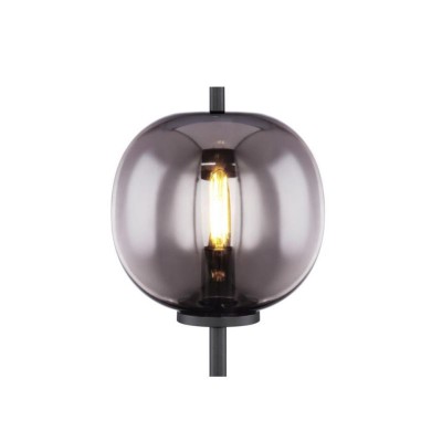 Multiple Style Glass Globo Blacky Table Lamp