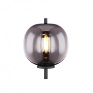 Multiple Style Glass Globo Blacky Table Lamp