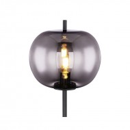 Напольный светильник Globo Blacky Glass для гостиной