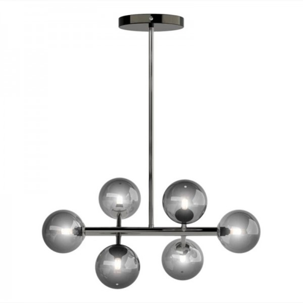 Modern Art Metal Glass Pendant Light for Living Room