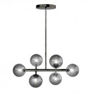 Modern Art Metal Glass Pendant Light for Living Room