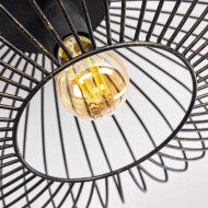 Black Vintage Round Wemude Ceiling Light